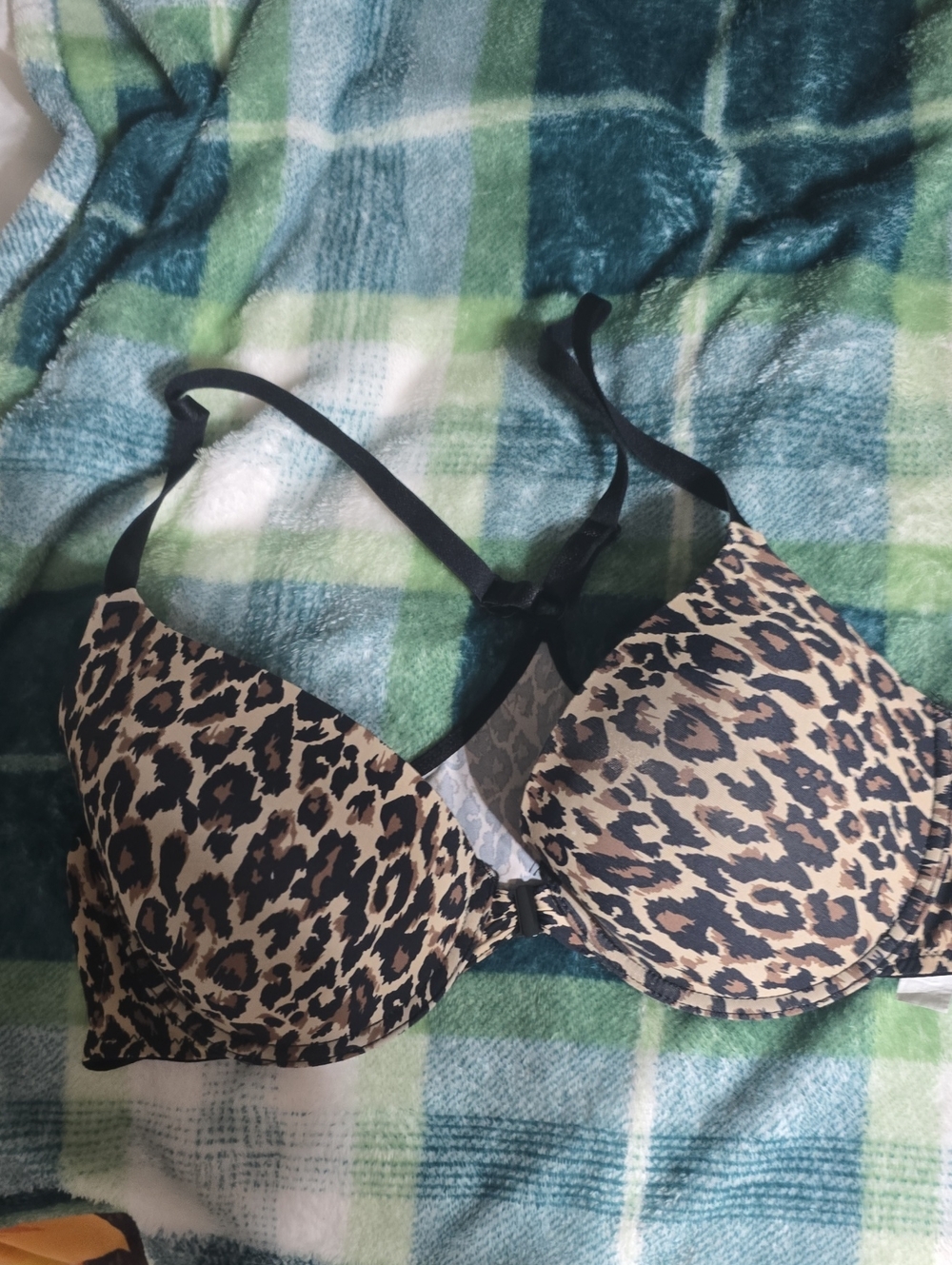 Leopard Print Push-Up Bra - Leopard